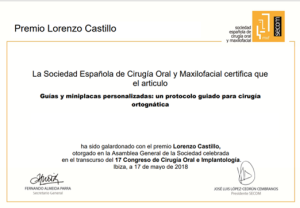 El Dr. Brunsó recibe el premio Lorenzo Castillo